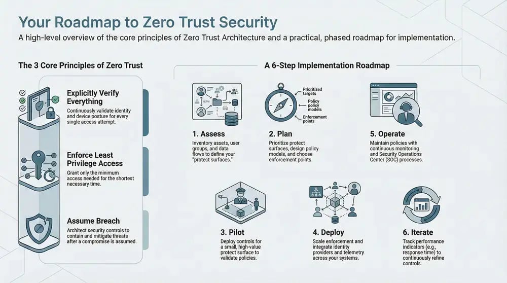 Infographic about Zero Trust Architecture
