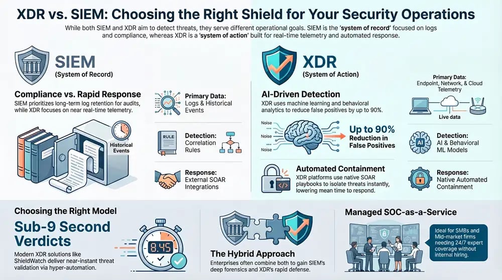 XDR vs SIEM Which Security Solution is Right for Your Business