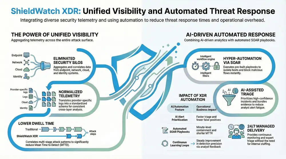 Infographic about XDR Use Cases