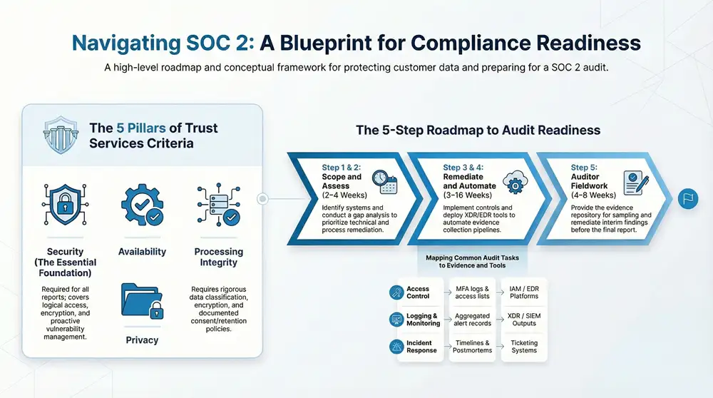 Infographic about SOC 2 Compliance